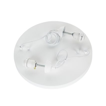 Brilagi - Κρεμαστό φωτιστικό με καλώδιο WABI SABI 2xE27/40W/230V, διάμετρος 74 cm, λευκό