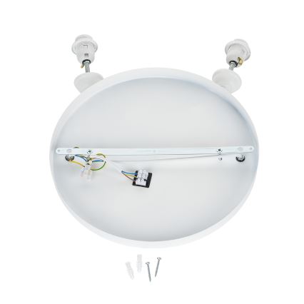 Brilagi - Κρεμαστό φωτιστικό με καλώδιο WABI SABI 2xE27/40W/230V, διάμετρος 74 cm, λευκό