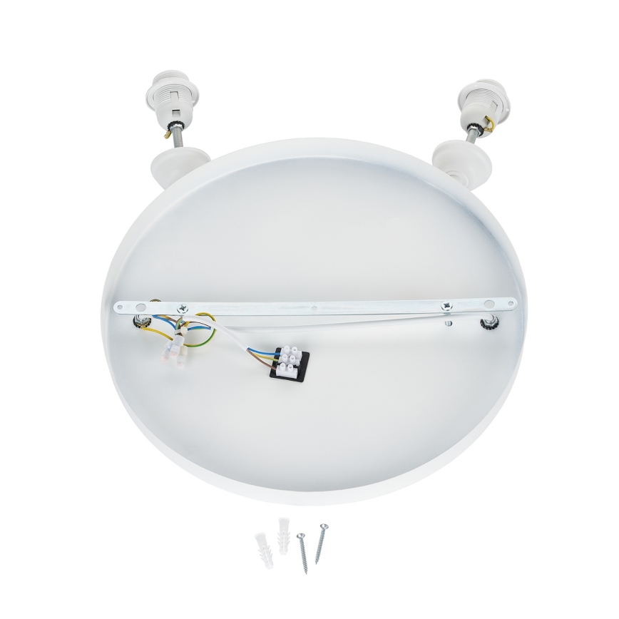 Brilagi - Κρεμαστό φωτιστικό με καλώδιο WABI SABI 2xE27/40W/230V, διάμετρος 74 cm, λευκό