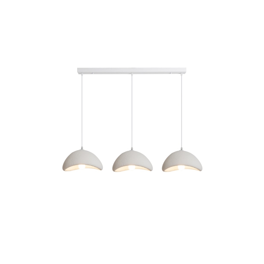 BRILAGI - Κρεμαστό φωτιστικό με καλώδιο WABI SABI 3xE27/60W/230V λευκό