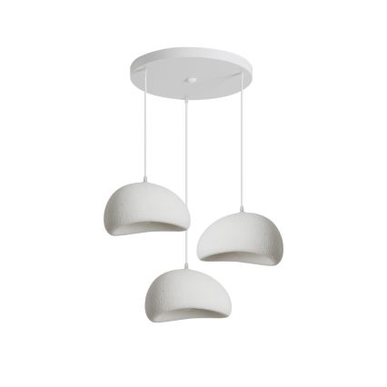BRILAGI - Κρεμαστό φωτιστικό με καλώδιο WABI SABI 3xE27/60W/230V λευκό