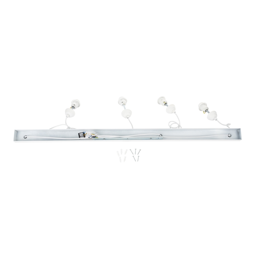 Brilagi - Κρεμαστό φωτιστικό με καλώδιο WABI SABI, 4xE27/40W/230V, λευκό