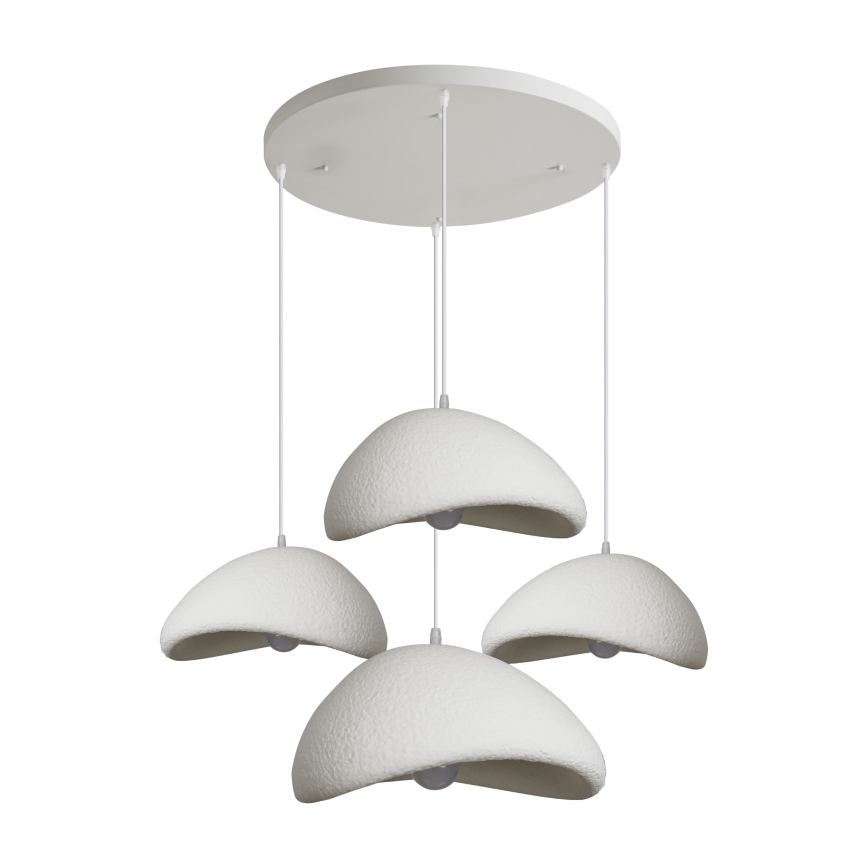 BRILAGI - Κρεμαστό φωτιστικό με καλώδιο WABI SABI 4xE27/60W/230V λευκό