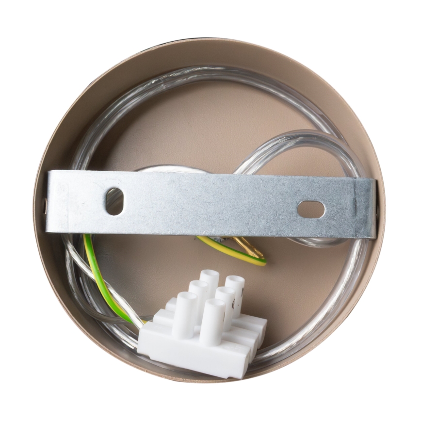 Brilagi - Κρεμαστό φωτιστικό οροφής ABRAHAM 1xE27/60W/230V διάμετρος 35 cm μπεζ