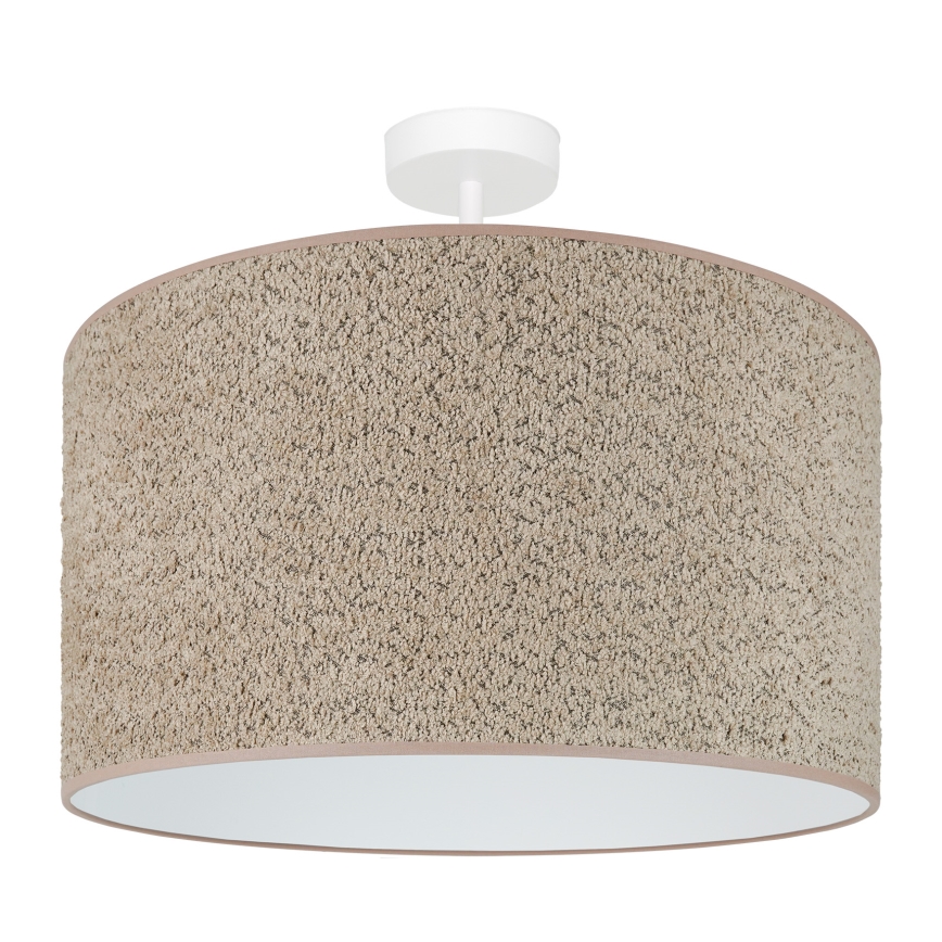 Brilagi - Κρεμαστό φωτιστικό οροφής BOUCLE ROLLER 1xE27/15W/230V διάμετρος 45 cm καφέ