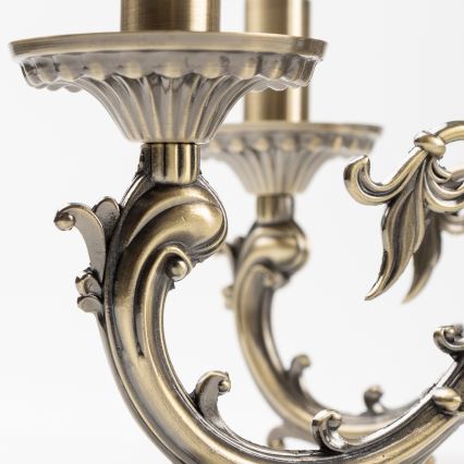 Brilagi - Κρεμαστό φωτιστικό οροφής CLASSIC 6xE14/60W/230V ορείχαλκος