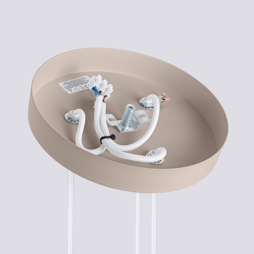 Brilagi - Κρεμαστό φωτιστικό οροφής CRESTO 3xGU10/10W/230V taupe