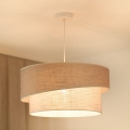 BRILAGI - Κρεμαστό φωτιστικό οροφής DOVER SHINE 1xE27/15W/230V διάμετρος 50 cm γκρι/κρεμ