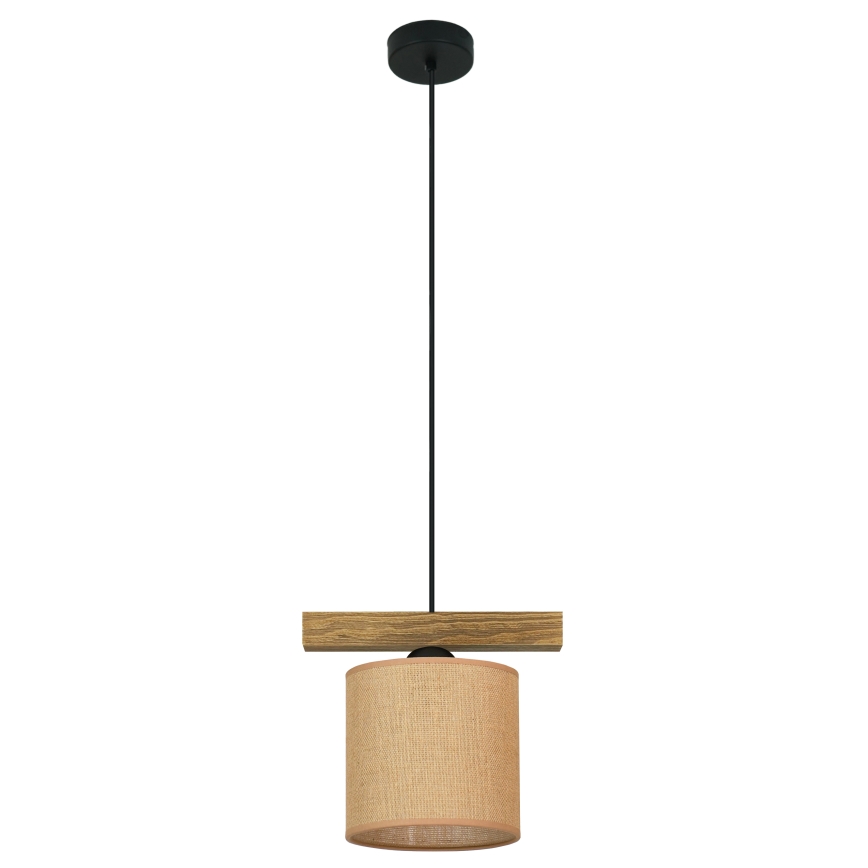 Brilagi - Κρεμαστό φωτιστικό οροφής FOREST 1xE27/15W/230V πεύκο/καφέ/μαύρο