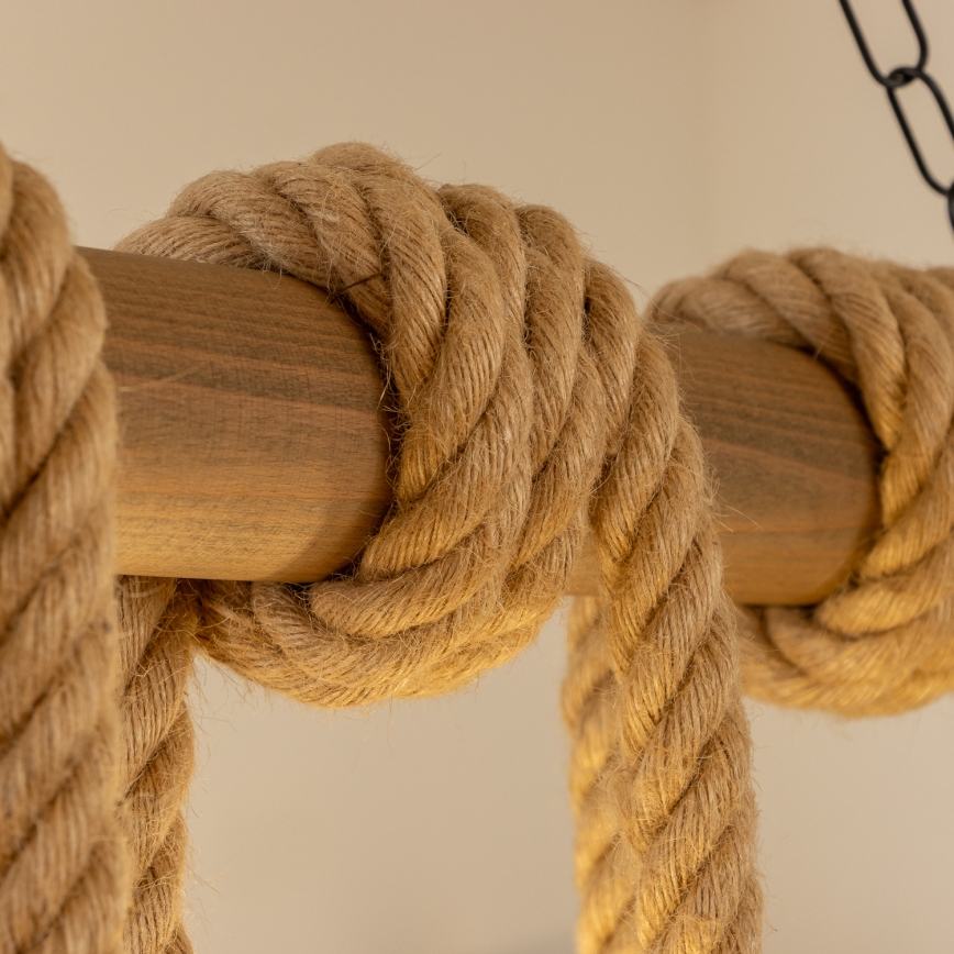 Brilagi - Κρεμαστό φωτιστικό οροφής KOS 6xE27/60W/230V οξιά