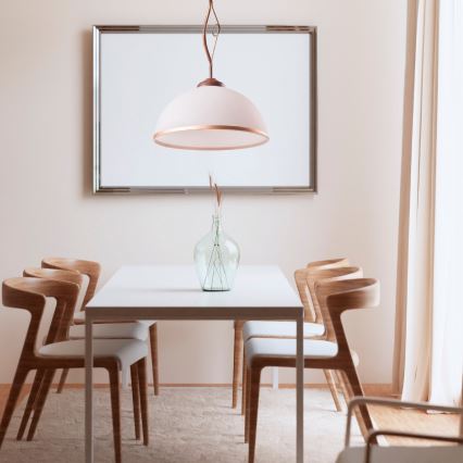 Brilagi - Κρεμαστό φωτιστικό οροφής LED ANTICO 1xE27/60W/230V μπρονζέ πατίνα