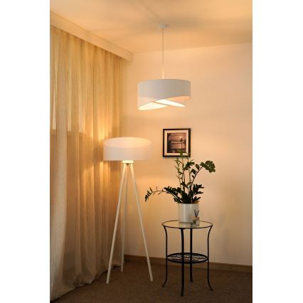 Brilagi -  Κρεμαστό φωτιστικό οροφής LED LYRA 1xE27/15W/230V λευκό
