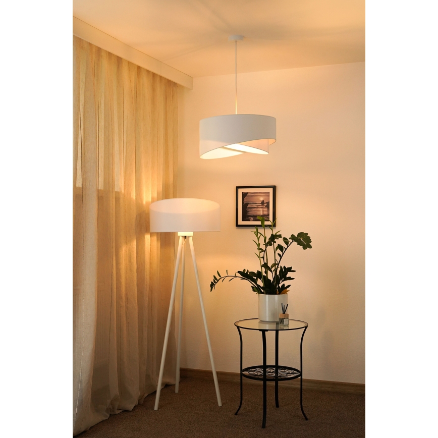 Brilagi -  Κρεμαστό φωτιστικό οροφής LED LYRA 1xE27/15W/230V λευκό