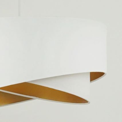 Brilagi -  Κρεμαστό φωτιστικό οροφής LED LYRA 1xE27/15W/230V λευκό/χρυσό