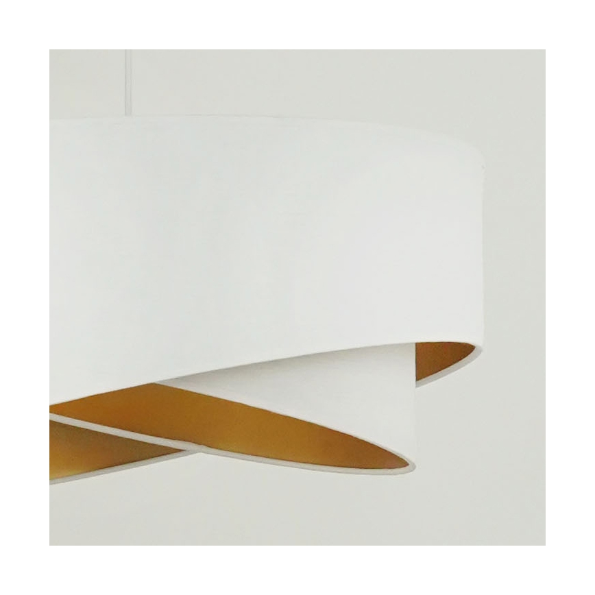 Brilagi -  Κρεμαστό φωτιστικό οροφής LED LYRA 1xE27/15W/230V λευκό/χρυσό