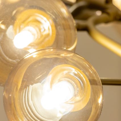 Brilagi -  Κρεμαστό φωτιστικό οροφής LED MISTEL 6xG9/3W/230V χρυσό