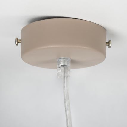 Brilagi - Κρεμαστό φωτιστικό οροφής POKER 1xGU10/25W/230V μπεζ/χρυσό