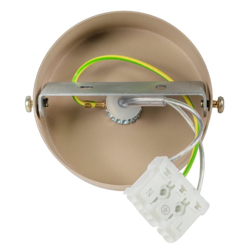 Brilagi - Κρεμαστό φωτιστικό οροφής POKER 1xGU10/25W/230V μπεζ/χρυσό