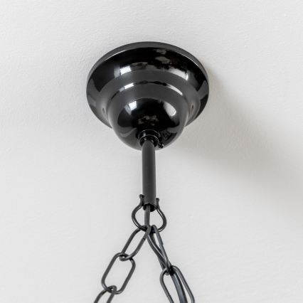 Brilagi - Κρεμαστό φωτιστικό οροφής QUEEN 4xE14/40W/230V οξιά/καρυδιά