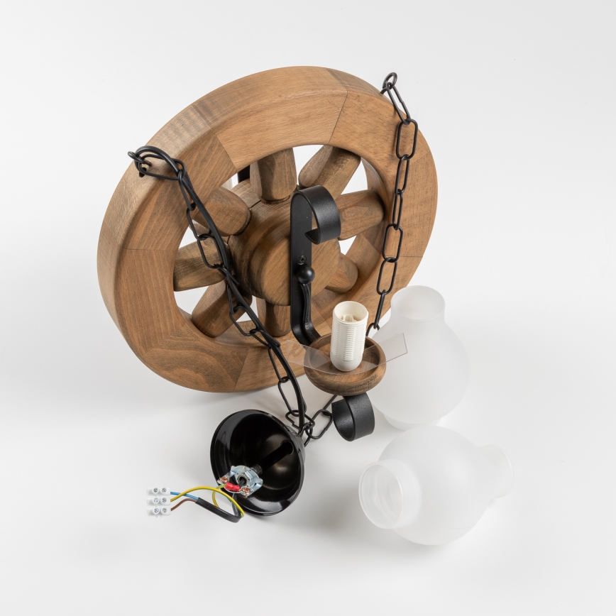 Brilagi - Κρεμαστό φωτιστικό οροφής ROATA 2xE14/40W/230V οξιά