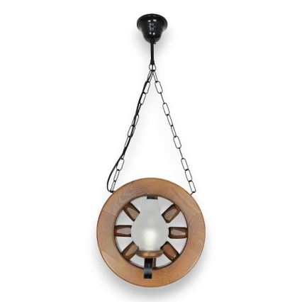 Brilagi - Κρεμαστό φωτιστικό οροφής ROATA 2xE14/40W/230V οξιά/καρυδιά