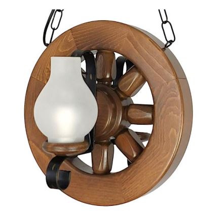 Brilagi - Κρεμαστό φωτιστικό οροφής ROATA 2xE14/40W/230V οξιά/καρυδιά