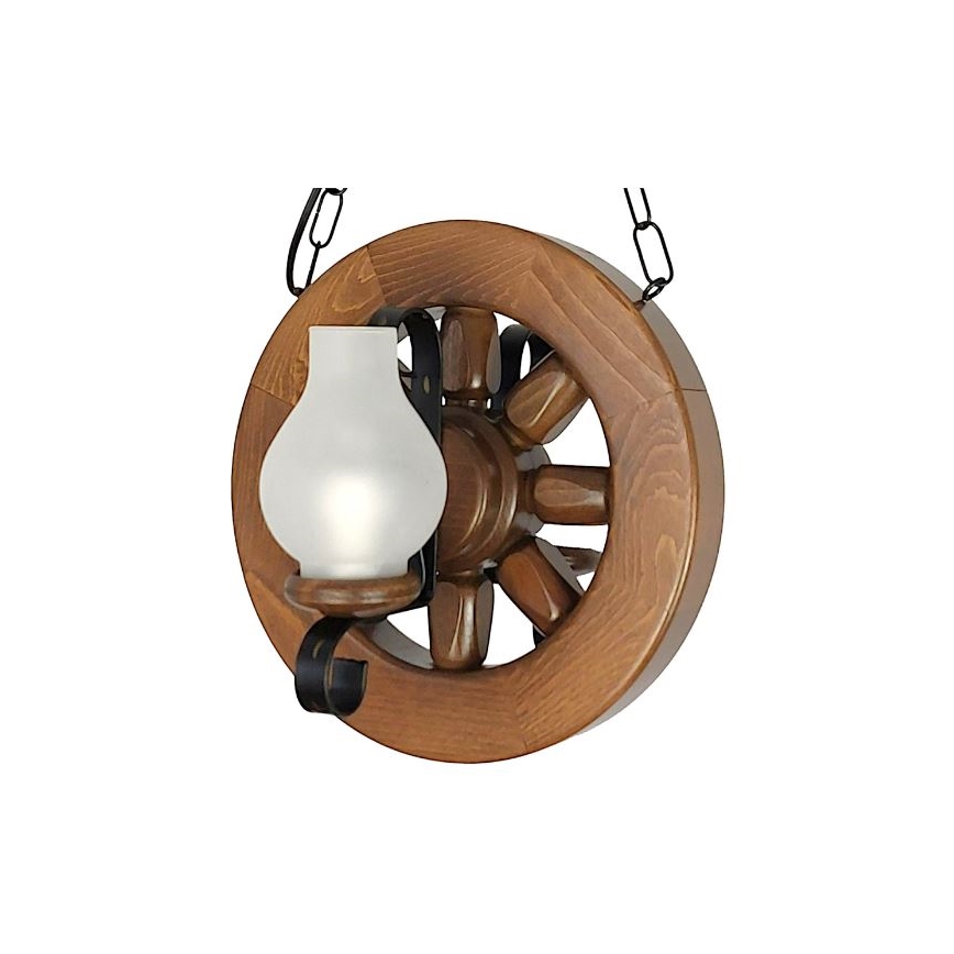 Brilagi - Κρεμαστό φωτιστικό οροφής ROATA 2xE14/40W/230V οξιά/καρυδιά