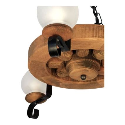 Brilagi - Κρεμαστό φωτιστικό οροφής ROATA 3xE14/40W/230V οξιά