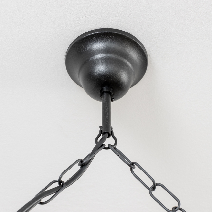 Brilagi - Κρεμαστό φωτιστικό οροφής RUSTIC 6xE14/40W/230V οξιά/καρυδιά