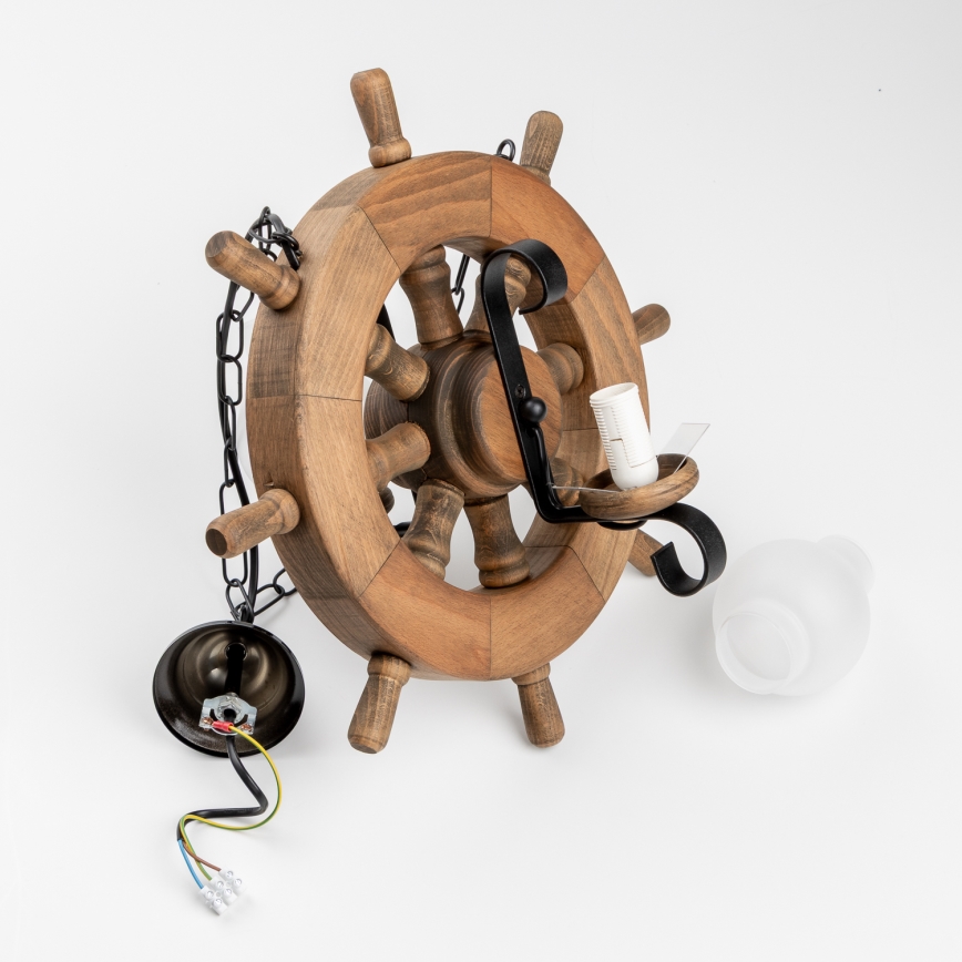 Brilagi - Κρεμαστό φωτιστικό οροφής TIMONA 2xE14/40W/230V οξιά