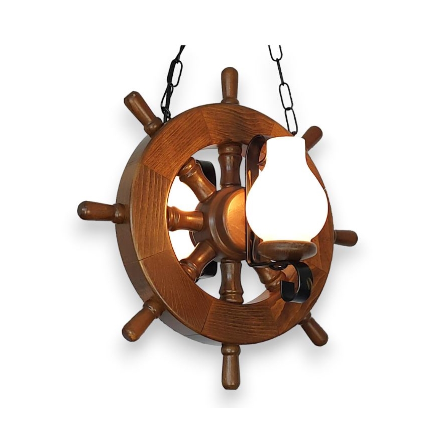 Brilagi - Κρεμαστό φωτιστικό οροφής TIMONA 2xE14/40W/230V οξιά/καρυδιά