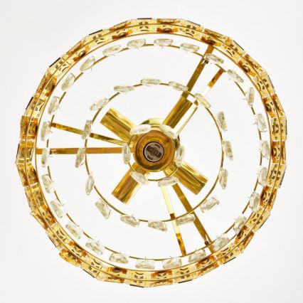 Brilagi - Κρεμαστός πολυέλαιος με αλυσίδα CRISTAL 5xE14/40W/230V Διάμ. 38 εκ.