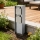 Brilagi - Κολώνα εξωτερικών πριζών PILLAR 2Z SCHUKO 230V IP44 ασημί