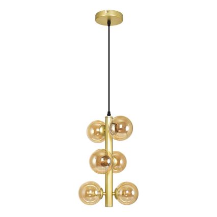 Brilagi -  Κρεμαστό φωτιστικό οροφής LED MILLA 6xG9/3W/230V χρυσό