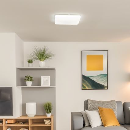 Brilagi - LED Ρυθμιζόμενο Φωτιστικό Οροφής OPAL LED/24W/230V 3000/4000/6500K + τηλεχειριστήριο