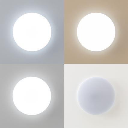 Brilagi - Ρυθμιζόμενο LED οροφής φωτιστικό OPAL LED/24W/230V 3000/4000/6500K + τηλεχειριστήριο