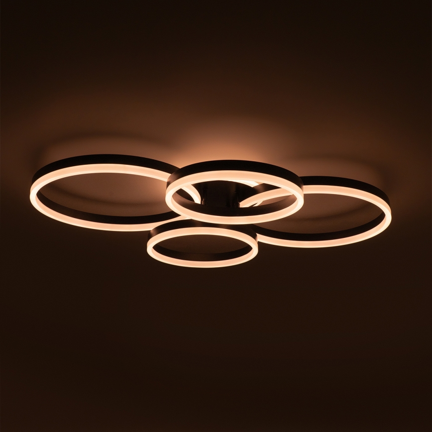 Brilagi - Ρυθμιζόμενο φωτιστικό οροφής LED ORBITS LED/52W/230V 3000-6000K + τηλεχειριστήριο