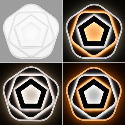 Brilagi - Ρυθμιζόμενο LED οροφής φωτιστικό MODERN LED/64W/230V 2700-6500K διάμ. 40 εκ. + τηλεχειριστήριο