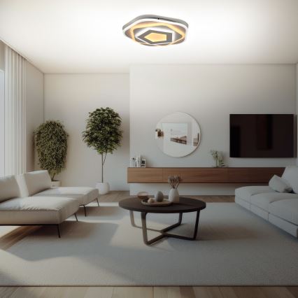 Brilagi - Ρυθμιζόμενο LED οροφής φωτιστικό MODERN LED/64W/230V 2700-6500K διάμ. 40 εκ. + τηλεχειριστήριο