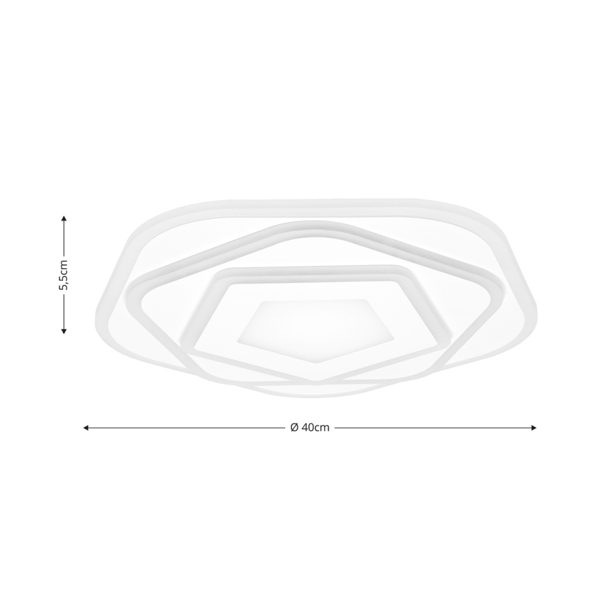 Brilagi - Ρυθμιζόμενο LED οροφής φωτιστικό MODERN LED/64W/230V 2700-6500K διάμ. 40 εκ. + τηλεχειριστήριο