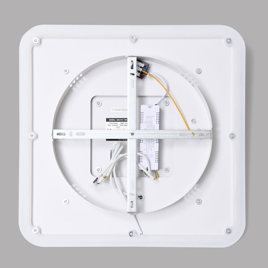 Brilagi - LED Ρυθμιζόμενο Φωτιστικό Οροφής MODERN LED/72W/230V 2700-6500K 46,6x46,6 εκ. + τηλεχειριστήριο