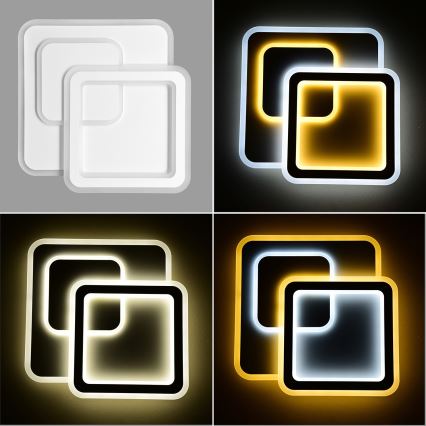 Brilagi - Ρυθμιζόμενο LED οροφής φωτιστικό MODERN LED/80W/230V 2700-6500K 52,5x52,5 εκ. + τηλεχειριστήριο