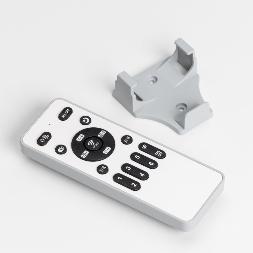 Brilagi - Φωτιστικό LED Dimmable με ανεμιστήρα RONDA LED/48W/230V 3000-6000K λευκό + τηλεχειριστήριο