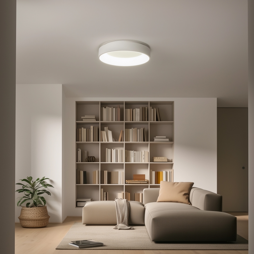 Brilagi - LED Dimmable φωτιστικό οροφής FALCON LED/80W/230V 3000-6500K λευκό + τηλεχειριστήριο