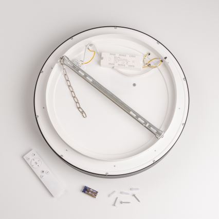 Brilagi - LED Dimmable φωτιστικό οροφής FALCON LED/40W/230V 3000-6500K μαύρο + τηλεχειριστήριο