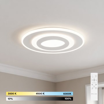 Brilagi - LED Dimmable φωτιστικό οροφής MODERN LED/45W/230V 2700-6500K 20x40 cm + τηλεχειριστήριο