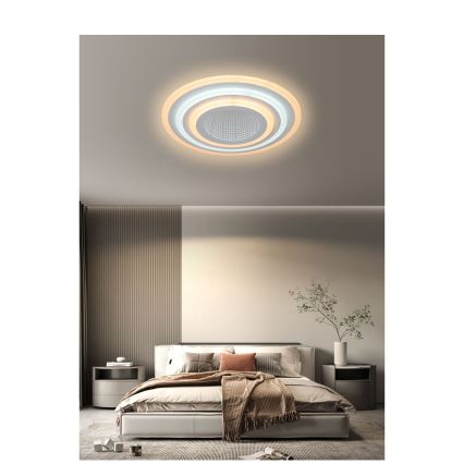 Brilagi - LED Dimmable φωτιστικό οροφής MODERN LED/70W/230V 2700-6500K διάμετρος 50 cm + τηλεχειριστήριο