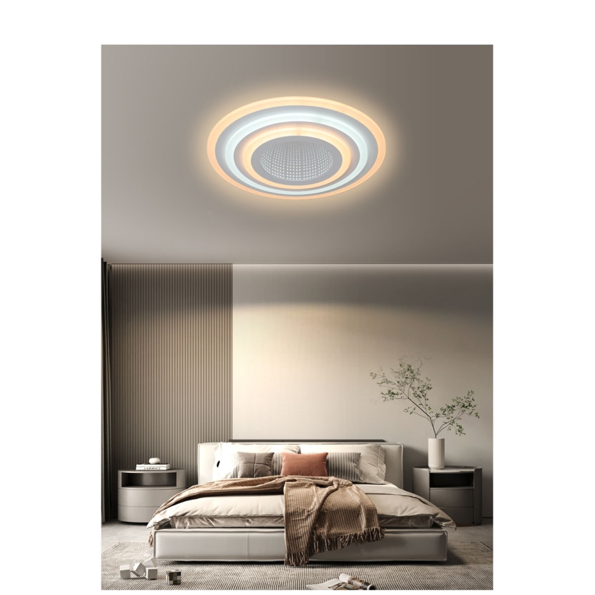 Brilagi - LED Dimmable φωτιστικό οροφής MODERN LED/70W/230V 2700-6500K διάμετρος 50 cm + τηλεχειριστήριο