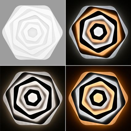 Brilagi - LED Dimmable φωτιστικό οροφής MODERN LED/85W/230V 2700-6500K διάμετρος 53 cm + τηλεχειριστήριο