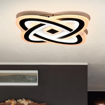 Brilagi - LED Dimmable φωτιστικό οροφής MODERN LED/90W/230V 2700-6500K 48x48 cm+ τηλεχειριστήριο